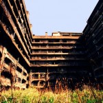 軍艦島の廃墟
