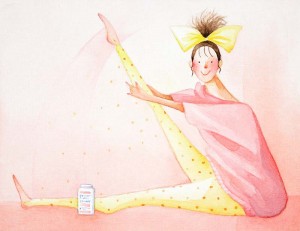 風呂あがりストレッチ