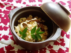 松茸ご飯